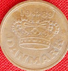 DANİMARKA 50 Öre, 1989 ÇÇT 