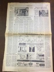 CUMHURİYET GAZETESİ, 7 OCAK1983 (2 SAYFA, TEK YAPRAK) - (AÇIKLAMAYI OKUYUNUZ) - TÜRKAN ŞORAY, CİHAN ÜNAL, HÜMEYRA, ''MİNE'' FİLMİ, ATIF YILMAZ - İMPARATOR FİLMİ, MARK HAMILL - KİM KİME DUM DUMA, BEHİÇ AK - DURGUNLUKTAN ÇIKIŞ UMUTLARI ABD'YE BAĞLANDI, BATI EKONOMİLERİNDE, 1982'DEN DAHA İYİ BİR 1983 BEKLENİYOR - OSMANLI BANKASI'NIN TÜRK ORTAKLARA DEVRİNDE ANLAŞMAZLIK ÇIKTIĞI ÖNE SÜRÜLDÜ