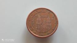 İSPANYA 5 EUROCENT  2000