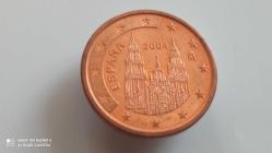 İSPANYA 5 Eurocent  2004