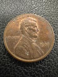 ABD Amerika 1 Cent 1987