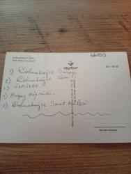 Türkiye istanbul dolmabahçe cami Kartpostalı 17 x12 ebatında