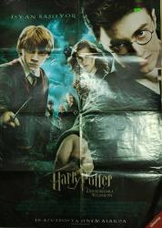 HARRY POTTER ZÜMRÜDÜANKA YOLDAŞLIĞI ve DEHŞET GEZEGENİ film afişi ARKA ÖNLÜ 85X60 EBADINDA