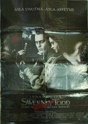 ŞEYTAN BERBERİ ve APOCALYPSE MOW film afişi ARKA ÖNLÜ 96X70 EBADINDA