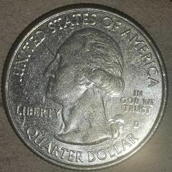 AMERİKA 2019 D   25 CENT ÇEYREK DOLAR HATIRA  AMERİCAN MEMORIAL PARK