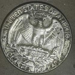 AMERİKA  1971 D    25 CENT ÇEYREK DOLAR