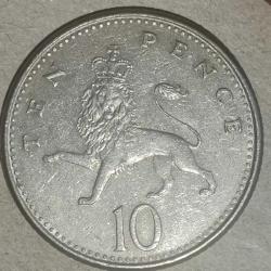 İNGİLTERE  1992  10 PENCE