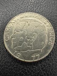 İsveç 1 Kron 1977
