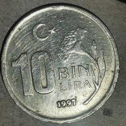 TÜRKİYE  1997  10 BİN LİRA