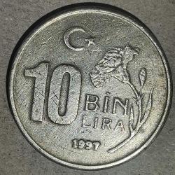 TÜRKİYE  1997  10 BİN LİRA