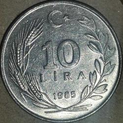 TÜRKİYE  1985   10  LİRA