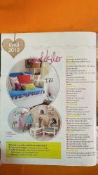 EVİM PRATİK EV FİKİRLERİ ALIŞVERİŞ DERGİSİ - EYLÜL 2012 -  SEVDA BARANDIR – MELTEM ÇAPRAZ – GÜNSELİ KARSAN BÜYÜKŞAĞİŞ – FATOŞ TEYMUR – PELİN ÖZKUL – İLKE YILMAZ – GAMZE BURSA – ASLI BODUROĞLU – EMRE ÖZGÜDER – SELMİN ESER – NAHIDE TOROS – GÜNEŞ ULUKUŞ – CANSU DARICI – İBRAHİM ÖZBUNAR – NIHAN AYAN – ERDAL İPEKEŞEN – YEŞİM DENİZEL – MURAT KÖKSAL – ORHAN TAŞKIN – DİDEM KURUCU – SERVET KAVASOĞLU – VIKI HABIF – FUNDA BAYKAL – MENEND ÇERÇİOĞLU – NURAY BERKTAV – SELDA SAYGILI – TUĞBA ALTINBAŞ – MÜRÜVVET HİÇDÖNMEZ – NUSRET KINMLIOĞLU – NESLİHAN SADIKOĞLU - 15 ADIMDA MEKANINIZI BÜYÜTÜN – KAHVALTI SAATİ STİLLERİ – AFRİKA HAVASI DEKORLAR – NOSTALJİK SANDALYE ÖNERİLERİ – EPOKSİ ZEMİN FİKİRLERİ – KUŞ FİGÜRLERİYLE AKSESUAR – TV ÜNİTESİ SEÇİMLERİ – NEON IŞIKLI STİL – YATAK ODASINDA RENK PALETLERİ – İŞTE EVİM İŞTE RENGİM YARIŞMASI KAZANANLARI – KANEPE & KOLTUK ÖNERİLERİ – SONBAHAR OTURMA ODASI – ÇOCUK ODASINA RENKLİ FİKİRLER – DUVARA RENK ENJEKSİYONU – GELENEKSEL MOTİF DEKORLARI – STENCI   - 226 SAYFA