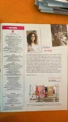 EVİM PRATİK EV FİKİRLERİ ALIŞVERİŞ DERGİSİ - ŞUBAT 2016 -    SEVDA BARANDIR SUNGURTEKİN – MELDA NARMANLI ÇİMEN – GÜNSELİ KARSAN BÜYÜKŞAĞİŞ – DENİZ DEMİRYILMAZ – PELİN ÖZKUL – İLKE YILMAZ – GÜNEŞ ULUKUŞ – ŞEBNEM ÜŞEN – BELÇİM SANEYYÜBOĞLU – GÜLEN TURAN – BİLGE CAN GÜRER – İBRAHİM ÖZBUNAR – AHMET GÜL - KES YAPIŞTIR KÖŞENİ YARAT – SEVGİLİYE 120 HEDİYE FİKRİ – HAYAL & GERÇEK EV LİSTESİ – 7 ADIMDA KONFORLU MİSAFİR ODASI – ŞUBAT DEKO-NOTLARI – EVİMİZLE AŞK YAŞIYORUZ – ANTİKA TADINDA DEKORLAR – GEOMETRİK DESENLER – PÜSKÜLLÜ & PONPONLU STİLLER – YATAK TEPSİSİ TRENDİ – KESTANELİ KIŞ MENÜLERİ – SICACIK HALI REHBERİ – 2016 İÇİN 66 EV FİKRİ – MASALSI KIŞ BEYAZI – KIŞ MUTFAĞINA STİL & LEZZET ÖNERİLERİ – KONFORLU KONUK ODASI KURGUSU – MINI EVLER İÇİN MOBİLYA ÖNERİLERİ – KEYİF TEPSİLERİ – ŞUBAT ALIŞVERİŞ ÖNERİLERİ – DAYBED MODELLERİ – ÇOK İŞLEVLİ MOBİLYALAR – MAVİ & PASTEL RENK TRENDLERİ – LAVANTA KOKULU MİSAFİR SEPETİ – AYDINLATMA & DEPOLAMA DETAYLARI - 178 SAYFA