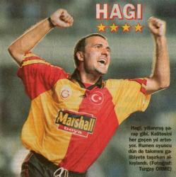 Gheorhge Hagi Orijinal Galatasaray Forması - 1998/1999 Sezonu - Galatasaray Hagı Jersey