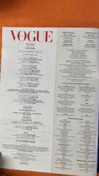 VOGUE DERGİSİ - AĞUSTOS 2014 -  GÜNSELİ TÜRKAY - REUBEN WU - ASLI ÖZDEMİR - BORA AKINCITÜRK - BARAN TOKMAKOĞLU - SEDA DOMANİÇ - ÖZGE SARIKADILAR - ZEYNEP GÜVEN ÜNLÜ - ZEYNEP ÜNER - ELİF DEMİRÖZ - PINAR SARIER - AHMET TÜRKOĞLU - İREM TANMAN - KAMİL CAN AKAT - KONCA AYKAN - NAZ BİLEYDİ - KANER KIVANÇ - DİDEM DAYICIOĞLU - ECE ÖĞÜTOĞULLARI - BINNAZ ÖZHAN - NESLİHAN DENİZER - BERİL TÜRKMEN - ZEYNEP YAPAR - YAPRAK ARAS - AYŞİM ÖZGÜR - VALERIE DAYAN - KERİM CENGİZ URAS - BARIŞ ÇAKMAKÇI - BEDİZ YILDIRIM - CEM ALTINSARAY - EBRU ÇAPA - KADER ÇEKEREK - ONUR DAĞ - SARP DAKNİ - HORST DIEKGERDES - DİNÇER DİNÇ - KAYA GENÇ - ESEN GÜRAY - HİLAL İŞLER - JEM MITCHELL - CEMRE NARİN - LEVENT ÖZÇELİK - ÜMİT SAVACI - ZEYNEP TURAN - BİGE YALIN - AHU TERZİ - GÜLDENİZ AYRAL - SELEN SANAL - EZGİ BİLGİ - UMUT ŞENGÜN - İRİS IŞIK - HANDE MUMCUOĞLU - ERHAN TEKSÖZ - YEŞİM SUÜLKER - ZEYNEP ÖZDEMİR - MEHVEŞ TURFAN - BANU ACAR - ZEYNEP ARSLAN - DİLHAN ÇEKİÇER - SEVGİ AKKOYUN - MERVE KURNA - YASEMİN BAYAT -  - 210 SAYFA