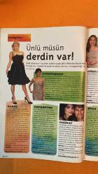 HEYGİRL -  AGUSTOS 2007 -  BELİZ BÜYÜKKURT - BURCU YÜCEL - MELEK SOKLANGIÇ DİNÇER - İPEK TANRIYAR - GÖKHAN KESER - NIHAN GÜNDÜZ - TÜMAY ÖZOKUR - ONUR ÖZIŞIK - ETHEL KOHEN - SİBEL ÇELEN - GÖZE KOLUNAN - HAZAN AKÖZ - CÜNEYT ÇAKIM - BEBEL GILBERTO - FRAN HEALY - CHRIS MARTIN - OGÜN SANLISOY - HAYKO CEPKİN - ÖZGÜN - STEVE CARELL - LAUREN GRAHAM - JIMMY BENNETT - JOHNNY SIMMONS - JIM CARREY - IOAN GRUFFUDD - JESSICA ALBA - CHRIS EVANS - MICHAEL CHIKLIS - JOHNNY STORM - KATIE HOLMES - CLAIRE DANES - KATHARINE MCPHEE - BRITTANY SNOW - CLAUDIA SCHIFFER - MURAT BOZ - VERONIKA KOVACS - YASEMIN ŞEFİK - ÖZGÜR ÇOBAN - CELAL BENCE - PARIS HILTON - LINDSAY LOHAN - PETE DOHERTY - KATE MOSS - NICOLE RICHIE - ROBBIE WILLIAMS   -  114 SAYFA