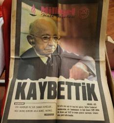 26 ARALIK 1973. İSMET ÖNÜNÜ VEFAT SAYISI. MİLLİYET. KOLEKSİYONLUK.