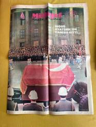 İsmet İnönü'nün  Vefat haberi'' Gazeteleri