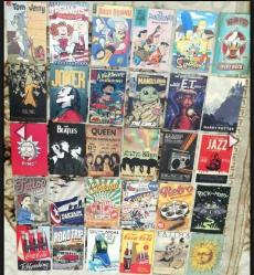 30 + 5 tane hediye gönderilecek. Mini poster kart postal tablo duvar süs ü afiş tanıtım kart ları vintage aksesuar promosyon reklam Hediyelik dekorluk retro tasarım hobi koleksiyon dekor hediye oda ofis süslemesinde coca cola donald duck barbie snoopy bugs Buny taş devri freddy fatıma cigarette aygaz Scooby-doo simpsonlar the beatles quinn harry potter vb.