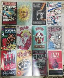 30 + 5 tane hediye gönderilecek. Mini poster kart postal tablo duvar süs ü afiş tanıtım kart ları vintage aksesuar promosyon reklam Hediyelik dekorluk retro tasarım hobi koleksiyon dekor hediye oda ofis süslemesinde coca cola donald duck barbie snoopy bugs Buny taş devri freddy fatıma cigarette aygaz Scooby-doo simpsonlar the beatles quinn harry potter vb.