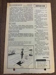18 EKİM 1980 - TAKVİM YAPRAĞI - DOĞUM GÜNÜ HEDİYESİ - HÜRRİYET TAKVİMİ - DESTAN GİBİ ADLI ROMAN - Adana'nın Saimbeyli ilçesinin 