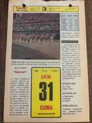 31 EKİM 1980 - TAKVİM YAPRAĞI - DOĞUM GÜNÜ HEDİYESİ - HÜRRİYET TAKVİMİ - ESKİ BİR ŞARKI ADLI ROMAN - Müzisyen Mesut Cemil'in ölümü (1963)