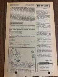 3 KASIM 1980 - TAKVİM YAPRAĞI - DOĞUM GÜNÜ HEDİYESİ - HÜRRİYET TAKVİMİ - ESKİ BİR ŞARKI ADLI ROMAN - Musul'un elimizden gidişi (1918)