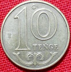 KAZAKİSTAN 10 Tenge, 2019 ÇÇT