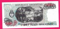 Argentina, 10 Pesos Argentinos, (1983 - 1985) UNC ÇİL