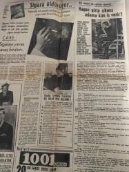 HÜRRİYET GAZETESİ HÜRRİYET PAZAR EXTRA 2 GAZETESİ DOĞUM GÜNÜ GAZETESİ  - 13 MART 1966 - Bizimkiler - Fatoş - Güngörmüşler - Kemal Bisalman -Marc Perret - P. Rosset - Chevalier - Thibaut - Yasef Nassi - Sigara öldürüyor - Hapise girip çıkmış adama kim iş verir - Aşk rüyaları sizi korkutmasın - Sigara içmeyen bir insan neler kazanır - Sigara içen insanda şişmanlık tehlikesi oluşur - Sigara içen insanlar ne gibi bedeller öder - Tanınmış Fransız doktoru Thibaut’un yaptığı tıbbi inceleme ve açıklama - Bir serseri ile yapılan röportaj - Evli insanların gördüğü aşk rüyaları bir sadakatsizliğin delili olur mu - Tarihin bir yaprağı - Yasef Nassi nasıl Kıbrıs Kralı oldu
