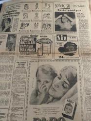 HÜRRİYET GAZETESİ HÜRRİYET PAZAR EXTRA 2 GAZETESİ DOĞUM GÜNÜ GAZETESİ  - 17 TEMMUZ 1966 - Bizimkiler - Fatoş - Güngörmüşler - Kemal Bisalman -Diana Day - Kadınların güzelliğine neler zarar veriyor - Dudaklarınızı Boyarken Dikkatli Olunuz - Soğuk su serinletmiyor - Kılıbık koca revaçta değil - Erkek yumuşak başlı kadını tercih ediyor - Boşanmalar ekseriya ihanet yüzünden oluyor - Kadınlar ihaneti daha ağır bir suç sayılıyor - Erkekler kadının ihanetini affetmiyor - Çeşitli evlilik problemleri iki tarafı da düşündürüyor