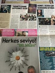 MİLLİYET GAZETESİ MİLLİYET CADDE GAZETESİ DOĞUM GÜNÜ GAZETESİ  - 26 NİSAN 2011 - recai Güler-Türkan Şoray-Akrobat Tolga-Tolgahan Sayışman-Murat Öncel-Şahnaz Çakıralp-Yıldız Çağrı atiksoy-Ece erken-Rock’n Roll-cadde kızı teknoloji ile soyundu-evlilikte önce kadın bunalıyor-Metin Akpınar-herkes seviyor 100. bölüm-Arif Sa-oylum tolu- Sezen Aksu-Demet Akalın-Ali eyüboğlu-Sercan kısmet