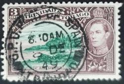 +++  TRINIDAD & TOBAGO K. GEORGE VI , MT. IRVINE   1938-52    3C   - DAMGALI