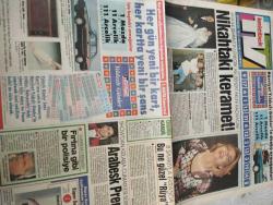 HÜRRİYET GAZETESİ HÜRRİYET KELEBEK GAZETESİ KELEBEK TV GAZETESİ DOĞUM GÜNÜ GAZETESİ -6 Şubat 1993- TV kelebek program-astroloji-sevgili Güzin abla-cinsel sorunlarınız-sağlık danışmanı-alo show-karikatür- galiba çıldıracağım-çok şişiyorum-kadında eşcinsel duygu-doktor gündüz tezman-psikolog Doktor muhteşem Nejad-Nikahtaki keramet-iki sevgili kavuşuyor-kafa bulucu haplar-Kandemir konduk-Aykut oray- küçük emrah-arabesk prensi-fırtına gibi bir polisiye-simtel-show tv- Jane fonda- oscar- duru'nun son yönetmenliği Ada- zehir hafiye-kemal sunal-nur gürkan-leman çiğdemli-turgut özatay- Şemsi İnkaya- marlon brando-sandra church-arthur hill-Elji oakada-george Englund- esrarengiz cinayetler-bilinmeyen şey-çevre yolu-ayşecik Boş Beşik- baron-çapkınlar-sigarayı bırak- modanın altın çağı- kitap severler ekran başına-geri döndü-eğlenceye doyacağız-müziğin her türü