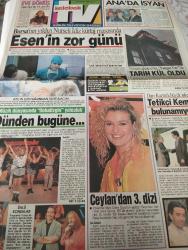 HÜRRİYET GAZETESİ HÜRRİYET KELEBEK GAZETESİ KELEBEK TV GAZETESİ DOĞUM GÜNÜ GAZETESİ -9 Kasım 1993- TV kelebek program-astroloji-sevgili Güzin abla-cinsel sorunlarınız-sağlık danışmanı-alo show-karikatür- galiba çıldıracağım-çok şişiyorum-kadında eşcinsel duygu-doktor gündüz tezman-psikolog Doktor muhteşem Nejad- borsanın Yıldızı Nurseli İdiz kürtaj masasında-eserinin zor günü-eve dönüş-Sissy spacek- Ekrem bat-tarih Kül oldu- atılın çocuğundan kurtulacak- dayı kazıma büyük işkence-tetikçi Kemal bulunamıyor- hakim bey-edip akbayram-filiz özmen-yonca evcimik-tuna serim- Hababam Sınıfı Sınıfta Kaldı- kemal sunal-atıf yılmaz-türkan şoray-kadir inanır-ahmet Mekin- havva kopan- sibel gökçe-taneli- asıl günah-tehlikeli görev-takvim kız cinayeti-çok şey bilen adam-ay Harekatı kısa çizginin gölgesi-yağmuru başladı- battaniye giyilir de- uluslararası sanatçılar-suyu arayan adam- hasan pulur-kenan Evren