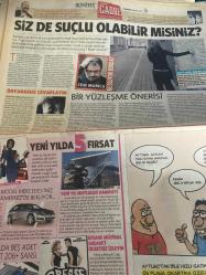 MİLLİYET GAZETESİ MİLLİYET CADDE GAZETESİ DOĞUM GÜNÜ GAZETESİ  - 14 ARALIK 2009 - Tuba Büyüküstün-Çağdaş Ertuna-Leonardo DiCaprio-Özge Ulusoy-İlker İnanoğlu-Demet Kutluay-Meltem Cumbul-Melisa Eliyeşil-Tania Eksioglu-Ceyla Aysal-Mustafa Koç-Ömer Koç-Rahmi Koç-Ali Koç-Zeki Tanyeri-Aslı Üstünkaya-Alessandra Alores-Ali Eyüboğlu-Elif Dürüst-İskender Savsar-Nazlı Nazlı-Hüseyin Cindorük-Melda Marangoz Çimen-Elif Şafak-Kadri Topbaş-Melih Gökçek-Onu Etkilemek İçin Bedenini Kullandı-Kadının İçindeki Tüm Kimlikleri Besliyoruz-Eviniz Kutlama Havasına Girdi Mi-Bu Nasıl Birlik-Beden Diliyle Etkileyin-Botoks Kardeşliği-Prada 7’lisi-Ev Dedektifi-Kimi Müzikle Kimi Tütsüyle Hafifliyor-CADDE İstanbul Kent Rehberiyle Tam 16 Sayfa-İlle De Tuba Olsun-BİR YÜZLEŞME ÖNERİSİ-Ünlü Olmak Kolay Değil Kate-Etiket Yaşam Kuralları-Siz de Suçlu Olabilir Misiniz-Canım Kardeşim-Günlük Yaşam Davranışları