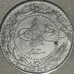 OSMANLI SULTAN REŞAT DÖNEMİ  1327/3  20 PARA