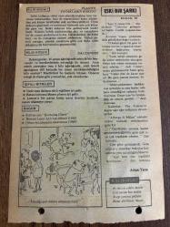 25 KASIM 1980 - TAKVİM YAPRAĞI - DOĞUM GÜNÜ HEDİYESİ - HÜRRİYET TAKVİMİ - ESKİ BİR ŞARKI ADLI ROMAN - Besteci Lemi Atlı'nın ölümü (1945) - Orhon kitabesinin okunması (1893)