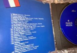 Fransa Fransızca 20 şarkı CD Chanson Française A PARIS CD sıfırdan farksızdır ORİJİNAL Raks Müzik Milord Padam Padam La Vie En Rose Hymne A L'amour I love Paris