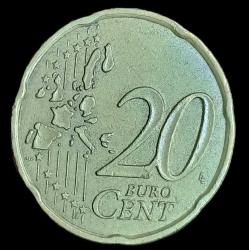 Fransa 1999 20 Euro Cent