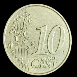 Fransa 2001 10 Euro Cent