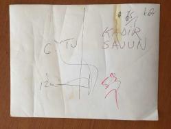 YEŞİLÇAM'IN USTA OYUNCUSU KADİR SAVUN'UN BÜYÜK BOY ORİJİNAL FOTOĞRAFI - 24 x 18 cm EBADINDA - KADİR SAVUN 1960'LARDA BİR YEŞİLÇAM FİLMİNDE TABANCA TUTARKEN