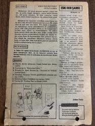 25 ARALIK 1980 - TAKVİM YAPRAĞI - DOĞUM GÜNÜ HEDİYESİ - HÜRRİYET TAKVİMİ - ESKİ BİR ŞARKI ADLI ROMAN - Büyük devlet adamının İsmet İnönü'nün ölümü - Kütahya Şeker Fabrikası'nın açılışı (1954) - Tarihçi M. Turhan Tan'ın ölümü (1939)