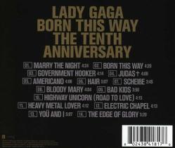 LADY GAGA - BORN THIS WAY THE TENTH ANNIVERSARY 2021 DOUBLE CD