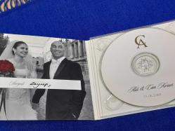 ASLI CAN KORUR ÇIRAĞAN SARAYI EVLİLİK DAVETİYESİ MÜZİK CD