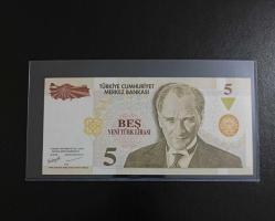 8.EMİSYON C HARFİ 5 YTL ÇİL KONDİSYONDA