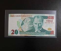 8.EMİSYON I HARFİ 20 YTL ÇİL KONDİSYONDA
