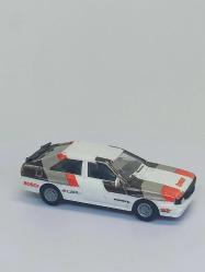 Herpa Audi Quattro Castrol Recaro Bosch Michelin Mini Diecast Araba - Made in W. Germany