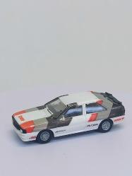 Herpa Audi Quattro Castrol Recaro Bosch Michelin Mini Diecast Araba - Made in W. Germany