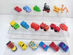 Mini Arabalar Araçlar Taşıtlar Kinder Sürpriz Yumurta Oyuncakları 17 Adet